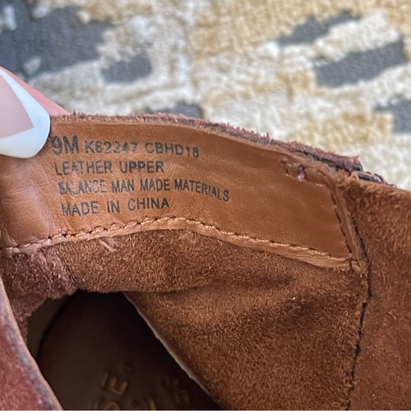 Kork-Ease Giba Suede Ankle Boot Wine Womens Bootie - Picture 10 of 11